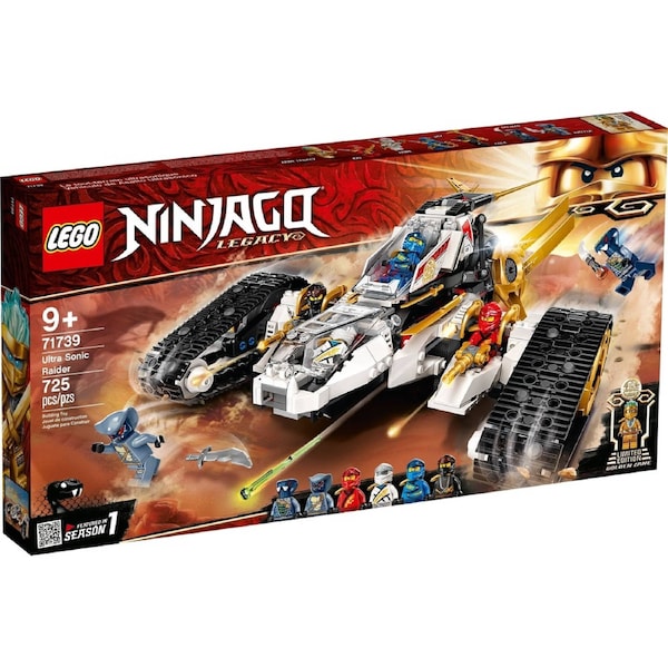 LEGO 71739 Ultra Sonic Raider: 4-in-1 Ninja Vehicle