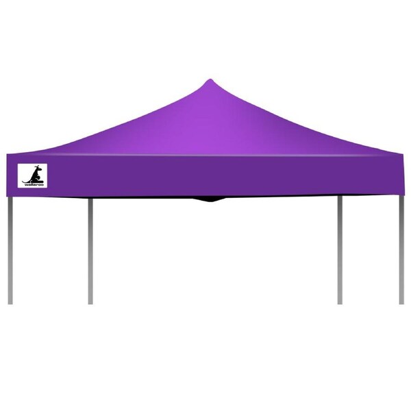 Wallaroo 3m x 3m Replacement Roof for Pop-Up Marquee Gazebo- Purple