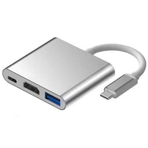 3 in 1 Multifunctional USB 3.1 Data Transfer Hub (Suitable for Mobile Phones and Other Electronic Products)