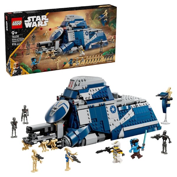 LEGO Star Wars Clone Wars Separatist MTT 75435, 976 Pieces, Ages 9+, Authentic Design