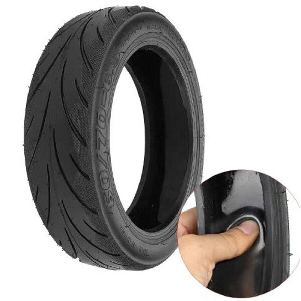 Electric Scooter Tyre – 10 Inch 60/70-6.5 Tubeless Tyre with sealant (run flat) for Max G30 Series by CST
