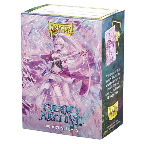 Dragon Shield Grand Archive Merlin Brilliant Vestige Matte Dual Art Sleeves 100 Pack