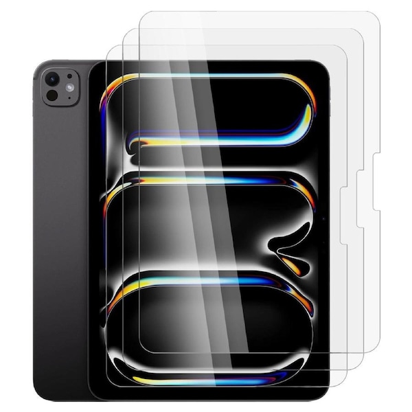 3x Tempered Glass Screen Protector for Apple iPad PRO 11'' M5 8th Gen 2025 2026 Bulk Guard