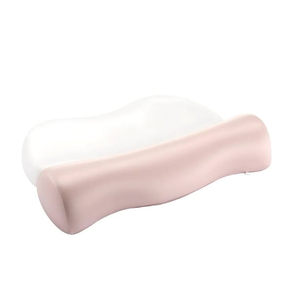 Memory Foam Cervical Pillow Ergonomic Contour Neck Support Shoulder Back Side Stomach Sleeper Pressure Relief Adjustable Height Cooling Cover Luxdream