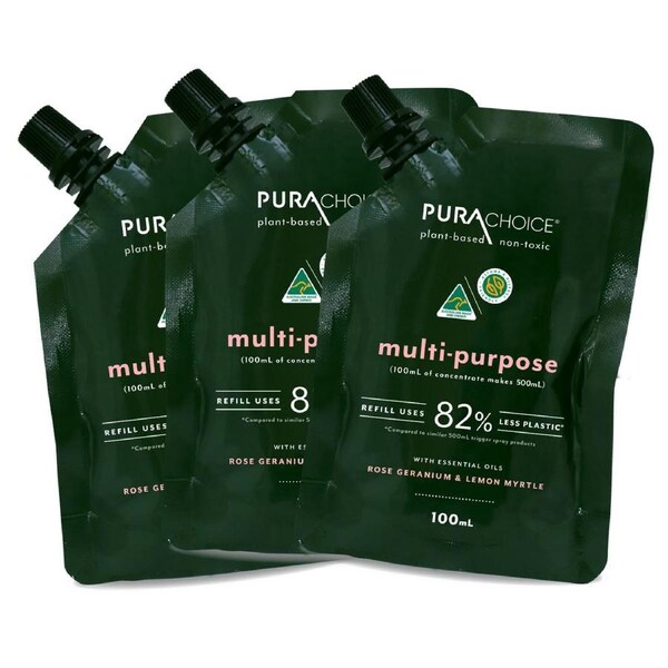 PuraChoice Multi-Purpose Cleaner Refill 100mL - 3 Pack