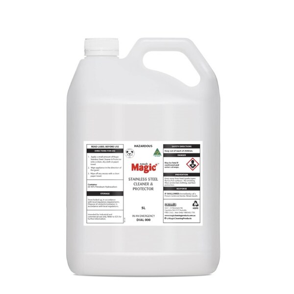 Magic Stainless Steel Cleaner & Protector 5L