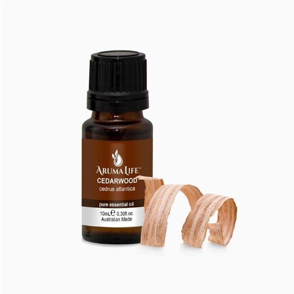 Aruma Life Cedarwood (Atlas) Pure Essential Oil 10mL