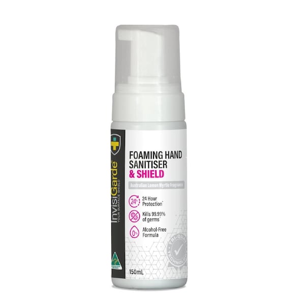 InvisiGarde Non-Drying Foaming Hand Sanitiser & Shield150mL