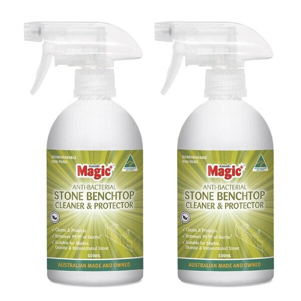 Magic Stone Benchtop Cleaner and Protector 500mL - 2 Pack
