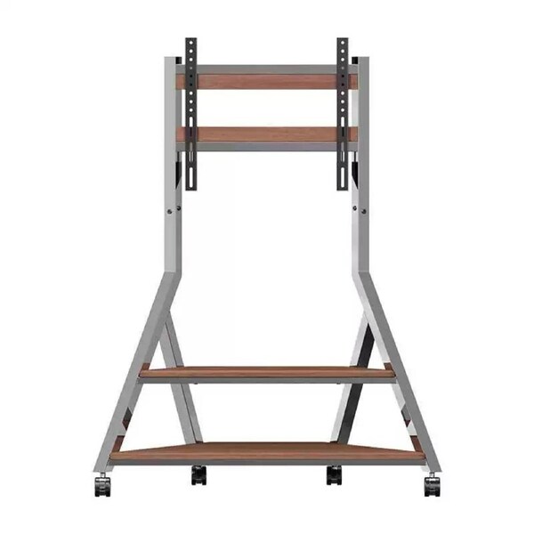 Medium Tower Art Mobile TV Stand Trolley Mount Bracket with Storage 32-65 inch