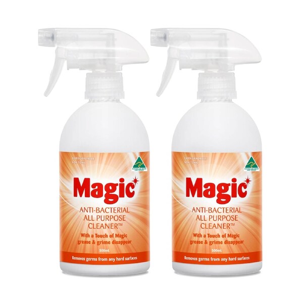 Magic Anti-Bacterial All Purpose Cleaner 500mL - 2 Pack