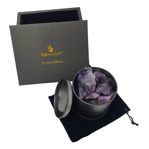 Aruma Life Natural Pure Crystal Diffuser - Amethyst