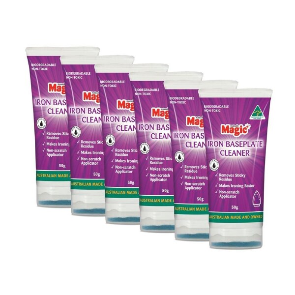 Magic Iron Baseplate Cleaner with Applicator 50g - 6 Pack