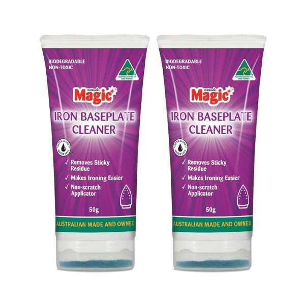 Magic Iron Baseplate Cleaner with Applicator 50g - 2 Pack