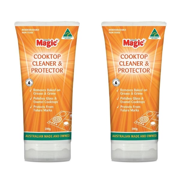 Magic Cooktop Cleaner & Protector with Applicator 200g - 2 Pack