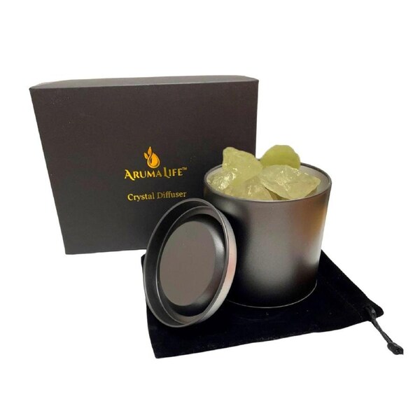 Aruma Life Natural Pure Crystal Diffuser - Yellow Calcite