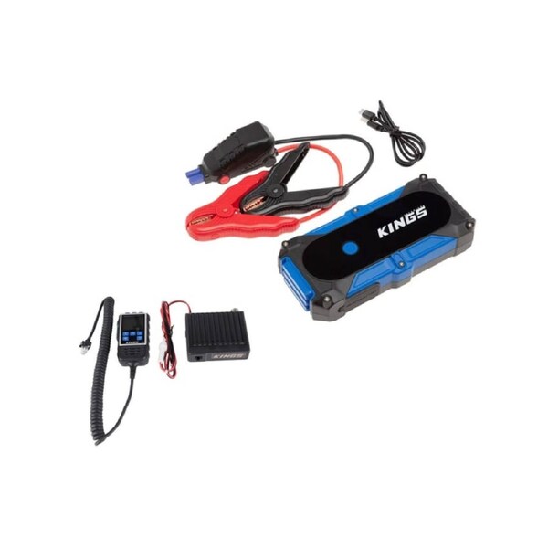 Kings 1000A Lithium Jump Starter MKII + UHF CB Radio - 5W -80 Channel UHF