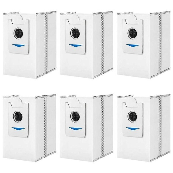 PPCATPT 6PCS Dust Bags For Ecovacs Deebot X5 Pro/ X5 Omni/ X2 Omni