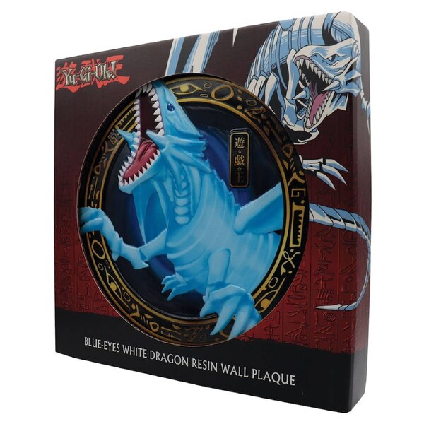 Fanatikk Yu-Gi-Oh! Blue-Eyes White Dragon Resin Plaque