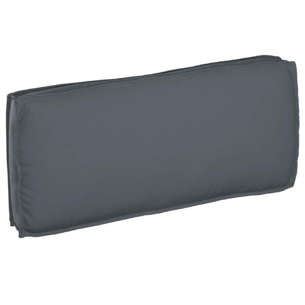 Cushion Anthracite 120 x 50 x 12 cm Oxford Fabric vidaXL