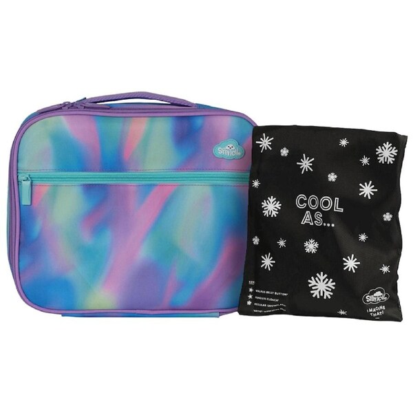 Spencil BIG Cooler Lunch Bag + Chill Pack - Aurora