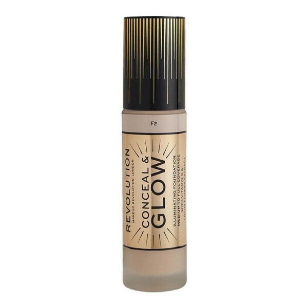 Revolution Conceal & Glow Illuminating Foundation 23ml F2