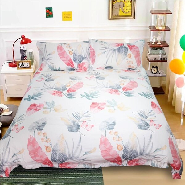 Ramesses Ultra Soft Printed Quilt Cover Set Single / Flora