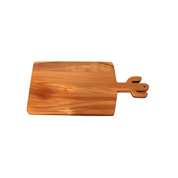 Acacia Wood Serving & Pizza Board with Handle