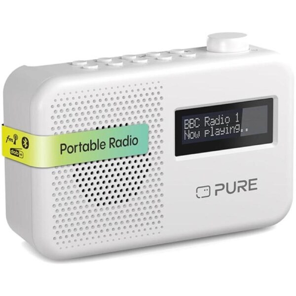 Pure Elan One2 Portable DAB+/FM Radio - White