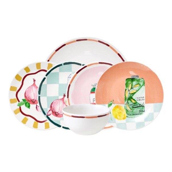 Porto Valentina 12 Piece Dinner Set