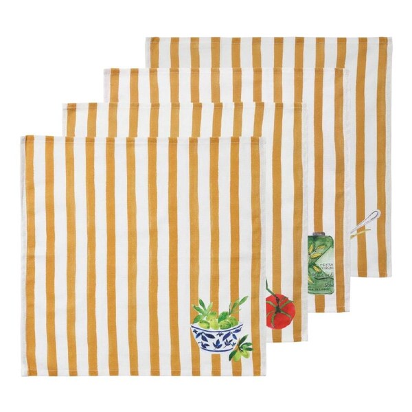 Porto Valentina Set of 4 Napkins 45x45cm Vintage