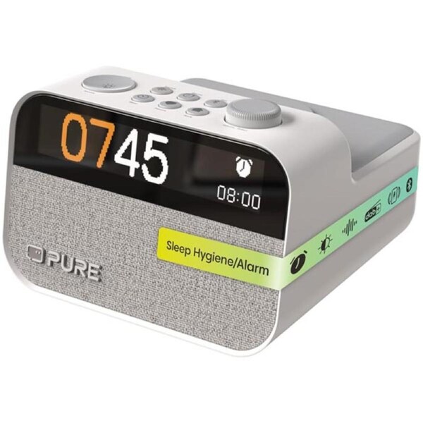 Pure Moment Charge Clock Radio and Sleep Companion