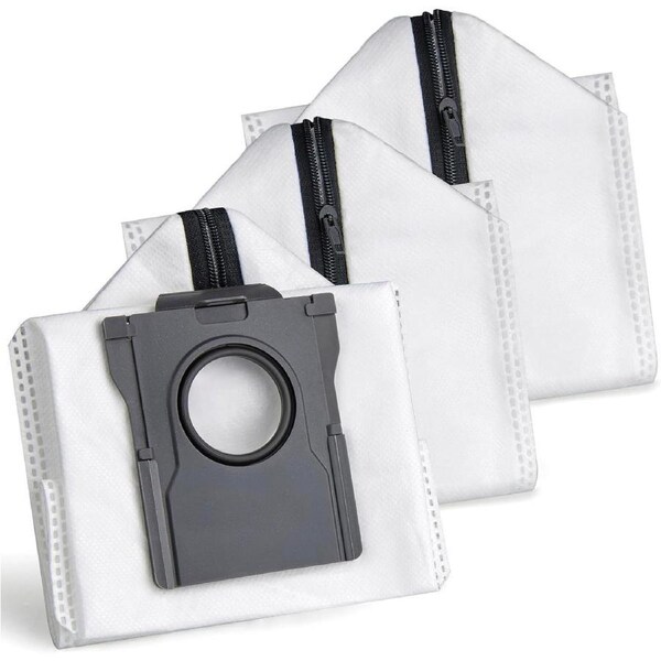 3 Pack Reusable Dust Bags for Dreame L, X & Aqua10 Series, Matrix10 & D20 Pro Plus Robots