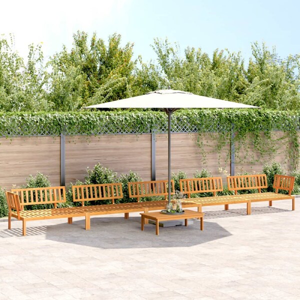 6 Piece Garden Pallet Sofa Set Solid Wood Acacia vidaXL