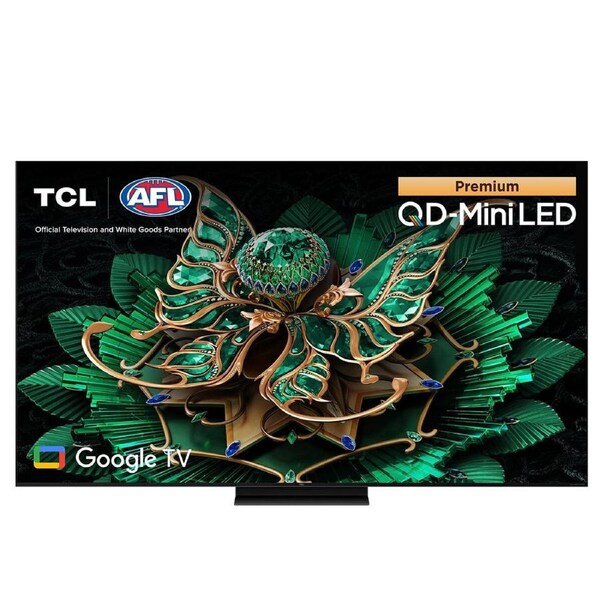 TCL 65 Inch QD-MINI LED 4K Google TV - Dolby Vision, HDR10+, Game Accelerator
