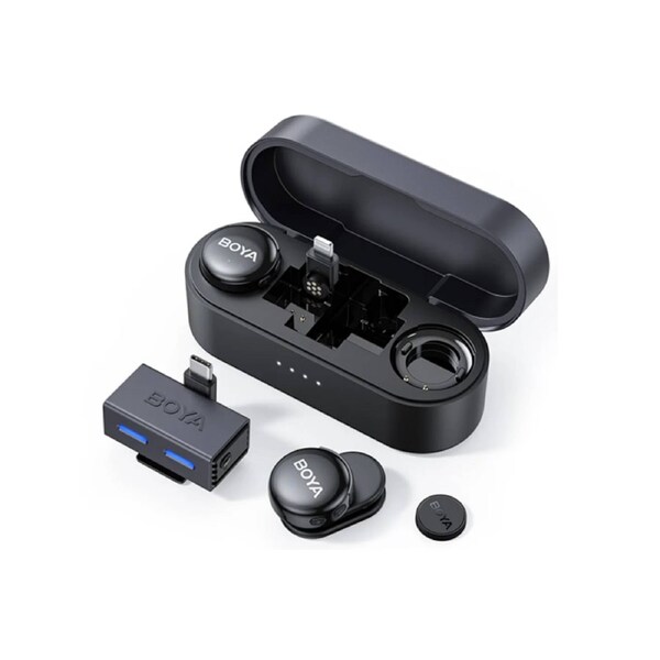 BOYA BOYALINK 3 AI-Powered Wireless Microphone (USB-C, Lightning)