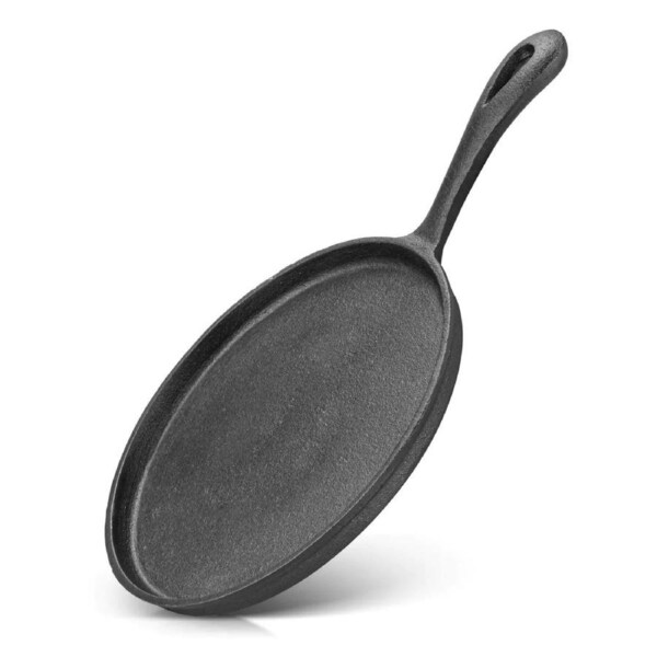 Fissman Non-Stick Cast Iron Crepe Pan 20cm - Durable, Easy-Clean
