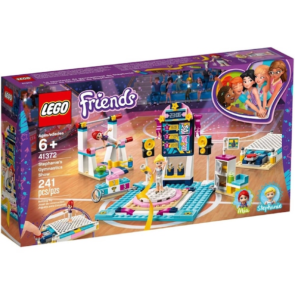 LEGO 41372 Stephanie's Gymnastics Show: Fun Sports Toy for Kids