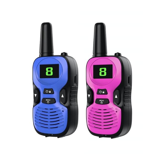 HOLALA 2 Pcs Kids Walkie Talkies Rechargeable Long Range Camping Toys-1