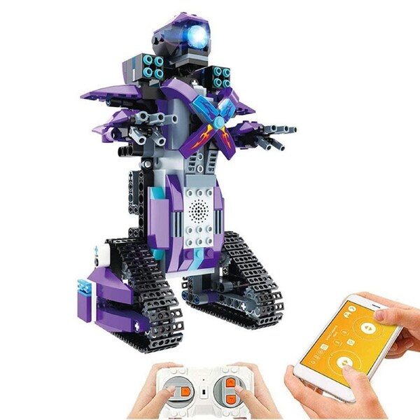 HOLALA Programmable Robot Kit RC/APP Control Building Blocks-13003
