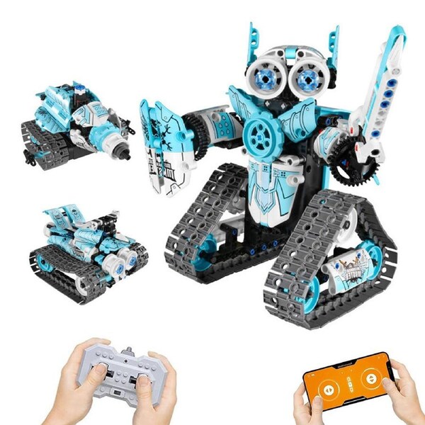 HOLALA 3-in-1 Robot Kit Remote & APP Programming-8028