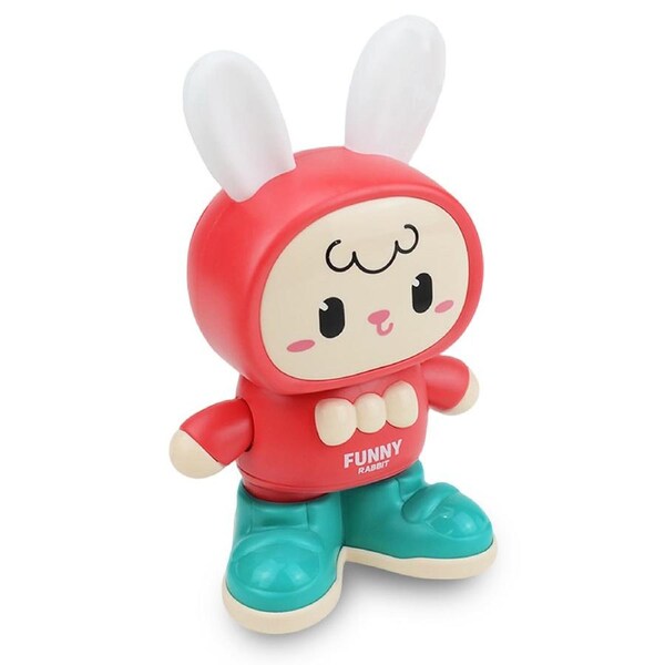 HOLALA Crawling Rabbit Toy Light & Music Sensory Learning for Baby