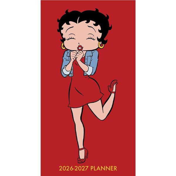 2026-2027 Betty Boop - Monthly Pocket Diary/Planner
