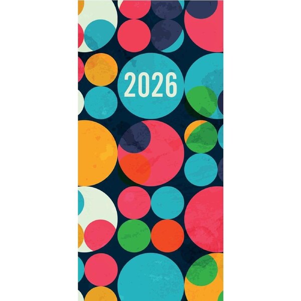 2026 Vibrant - Weekly Pocket Diary/Planner