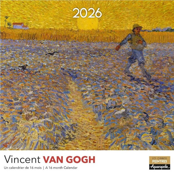 2026 Van Gogh - Square Wall Calendar