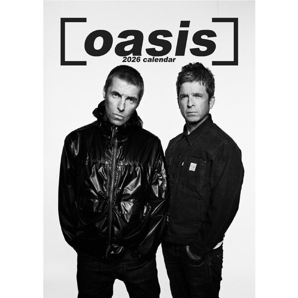 2026 Oasis (Band) - A3 Wall Calendar