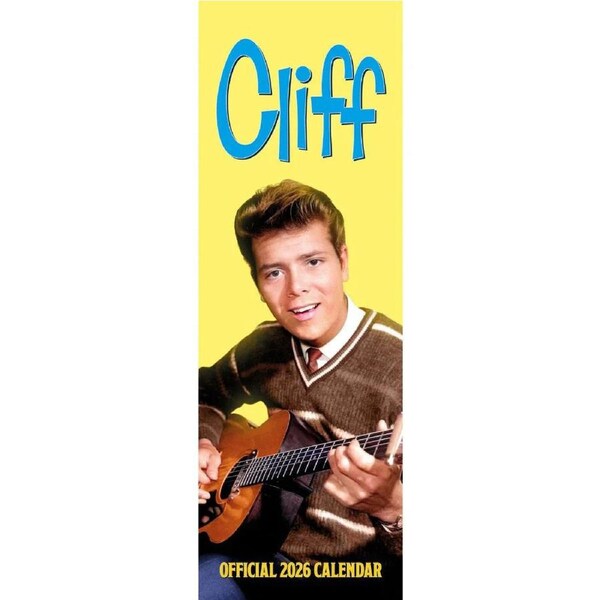 2026 Cliff Richard - Slim Wall Calendar