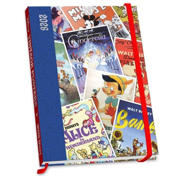 2026 Disney Vintage Posters - Weekly Diary/Planner
