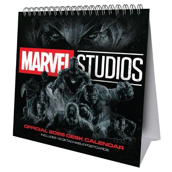 2026 Marvel Studios - Desk Easel Calendar