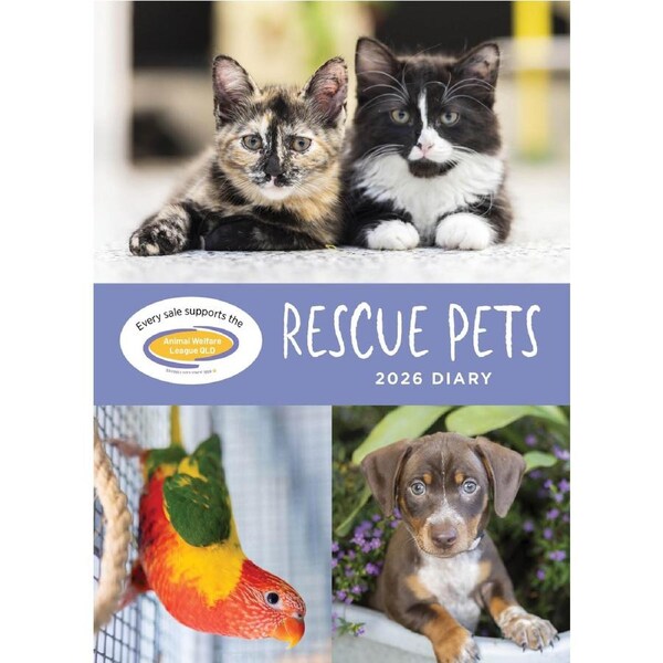 2026 Rescue Pets - Weekly Diary/Planner